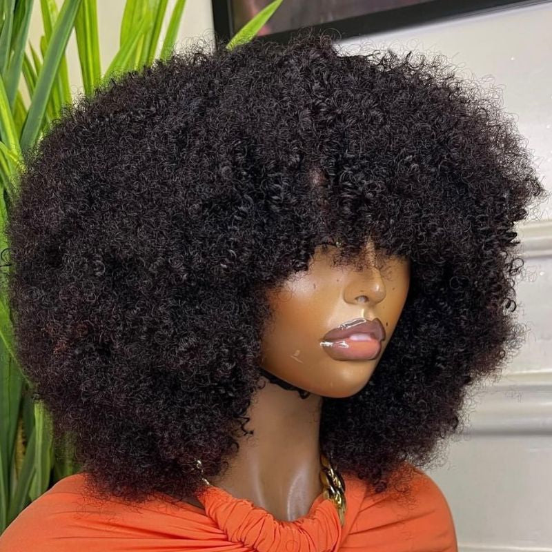 Cabelo afro brasileiro encaracolado