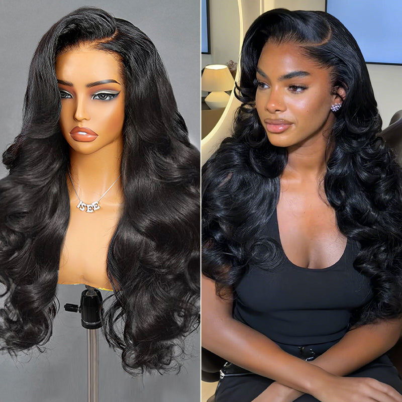 Peruca ondulada cachos soltos