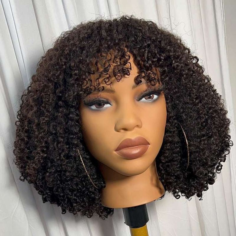 Peruca afro encaracolado