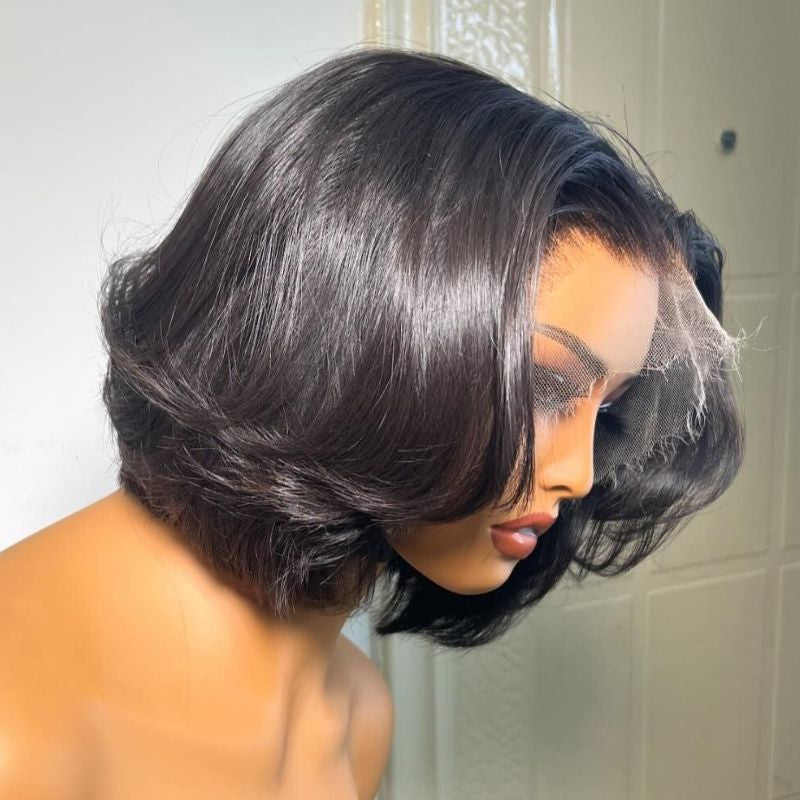 Peruca curta bob wig
