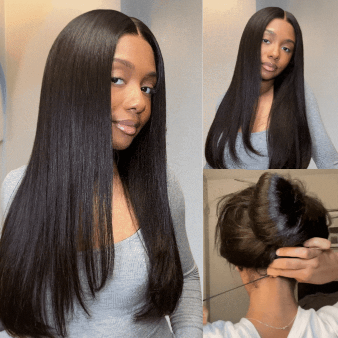 Peruca Yaki liso ajustável